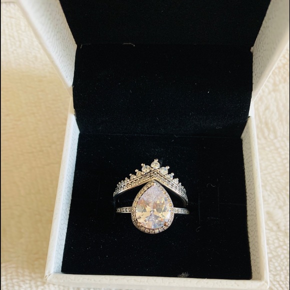 ⚡️MemDaySale⚡️2in1 Pandora Teardrop &Wishbone Set - Picture 2 of 11